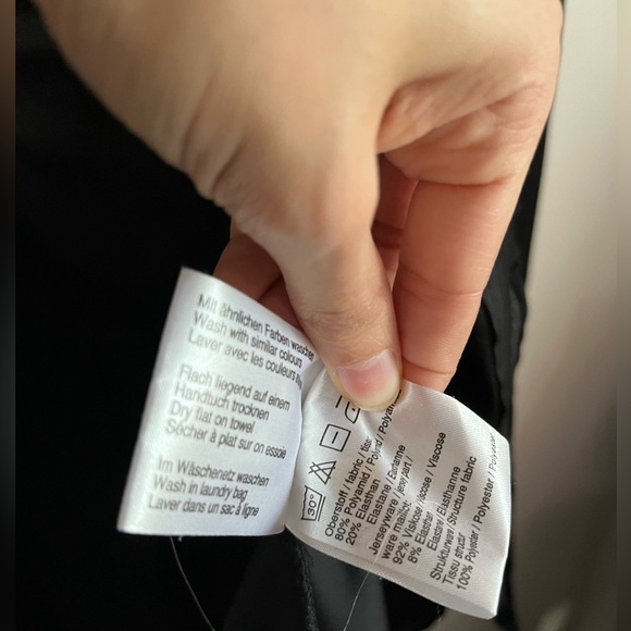 CRISCA Black Zip-up Jacket Dress - Picture 9 of 16